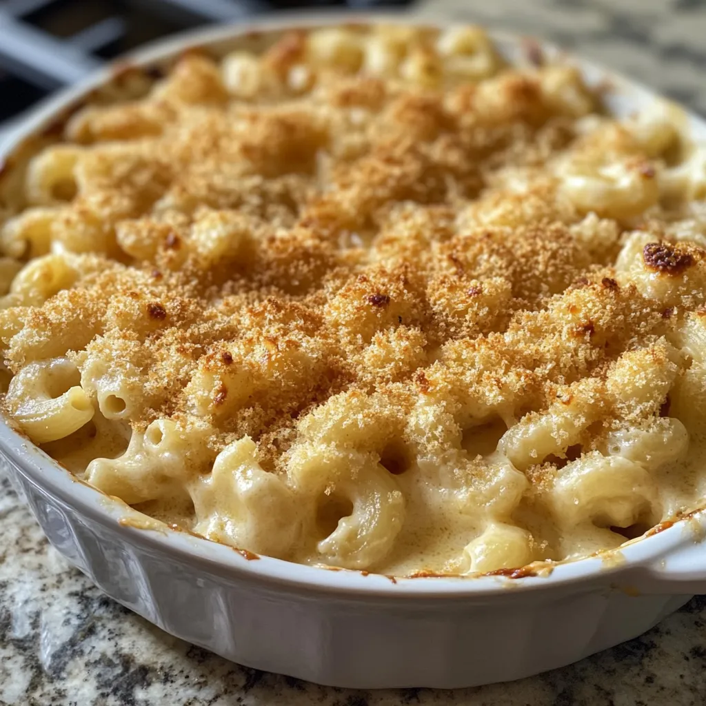 Photo of featured for Indulge in Gourmet Baked Mac and Cheese with a Perfect Crunch