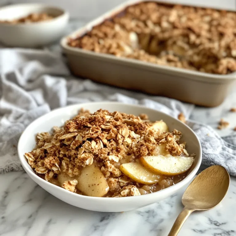 Photo of featured for Deliciously Guilt-Free: The Ultimate Healthy Apple Crisp Recipe
