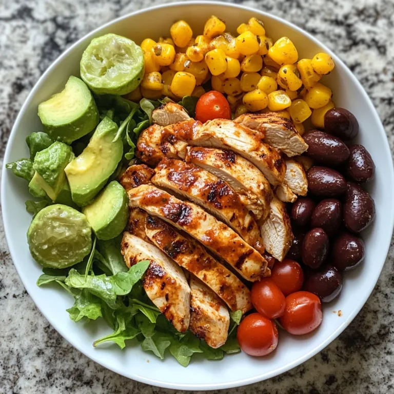 Photo of featured for Power Up Your Plate with a High Protein Southwest Chicken Salad