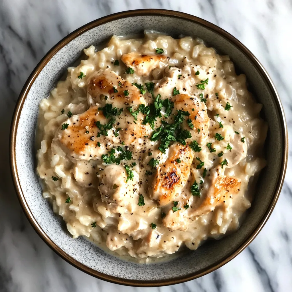 Photo of featured for One-Pot Wonder: Instant Pot Creamy Chicken and Rice Delight