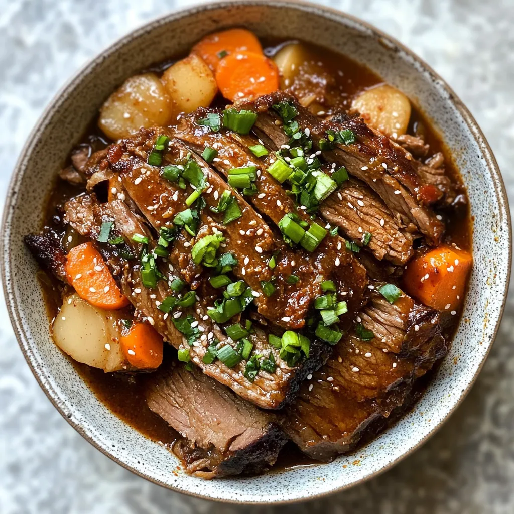 Photo of featured for Savor the Flavor: Korean Style Pot Roast That Will Wow Your Taste Buds