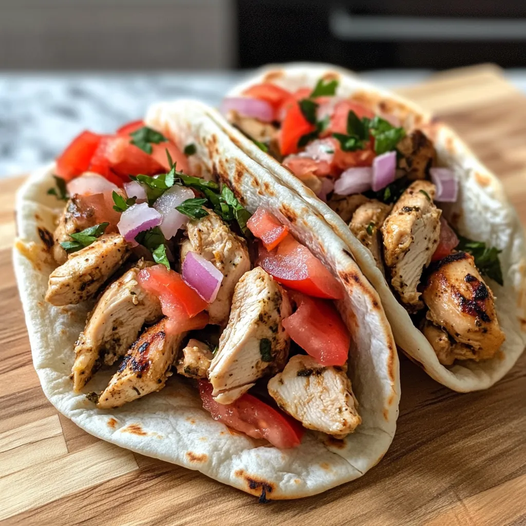 Photo of featured for Savor the Flavor: Unwrap the Joy of Mediterranean Chicken Gyros