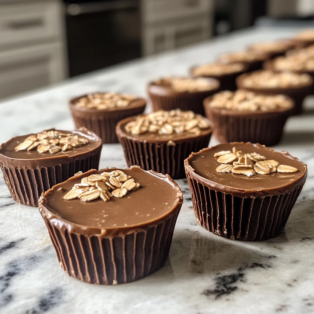 Photo of featured for Deliciously Easy No-Bake Peanut Butter Oat Cups for a Guilt-Free Treat