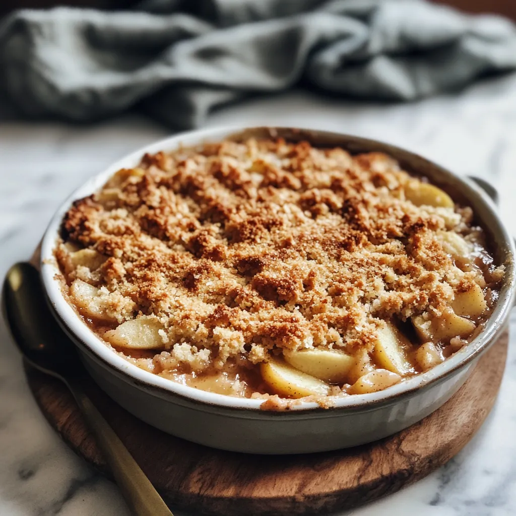 Photo of featured for Irresistibly Cozy: The Timeless Delight of Old-Fashioned Apple Crisp