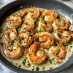 Photo of featured for Creamy Garlic Butter Shrimp: Indulgent One-Pan Delight
