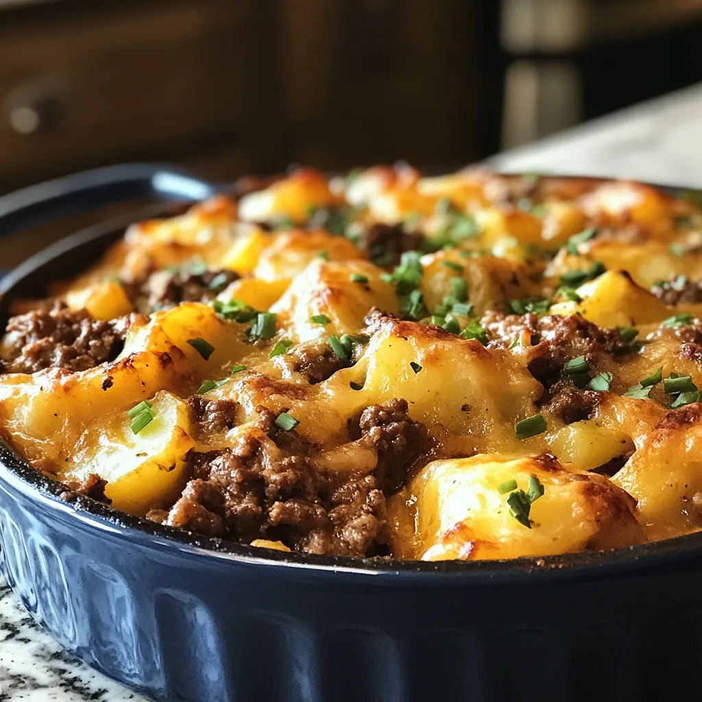 Photo of featured for Savory One-Pot Beef and Potato Casserole: A Hearty Meal Made Easy