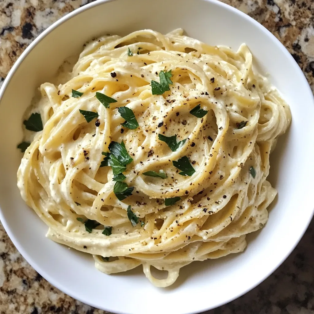 Photo of featured for One Pot Creamy Garlic Pasta: A Deliciously Simple Weeknight Wonder