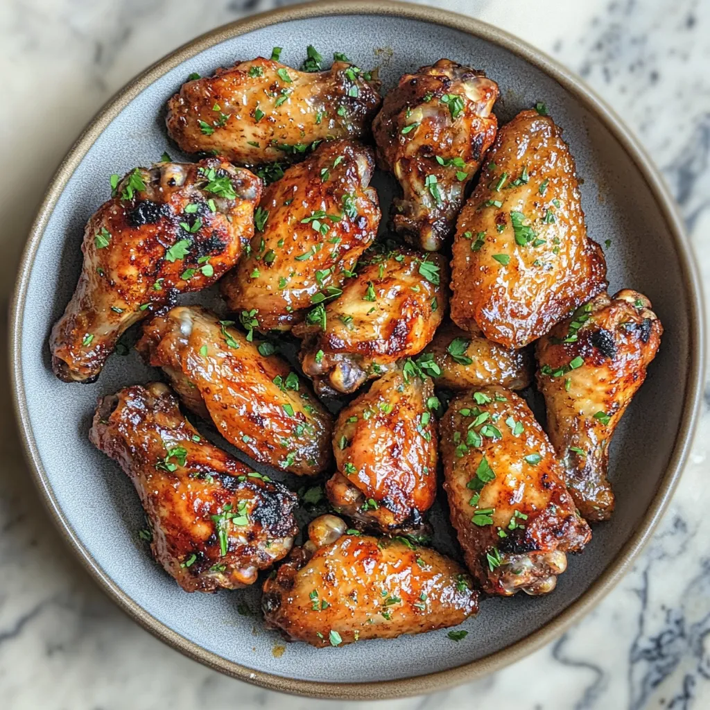 Photo of featured for Sizzling Oven Roasted Chicken Wings: A Finger-Licking Goodness