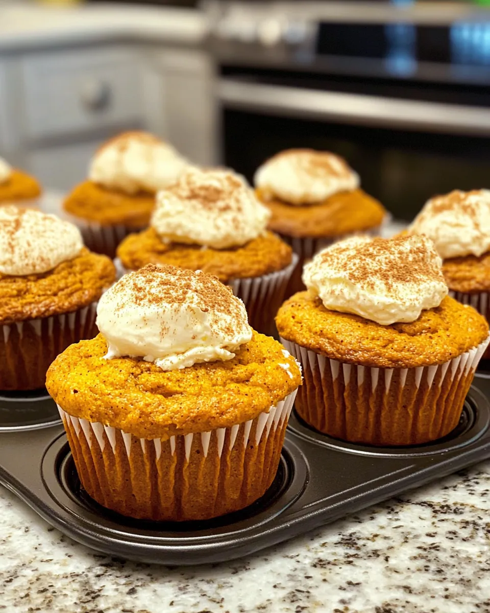 Ingredients for Deliciously Decadent Pumpkin Cream Cheese Muffins to Fall For