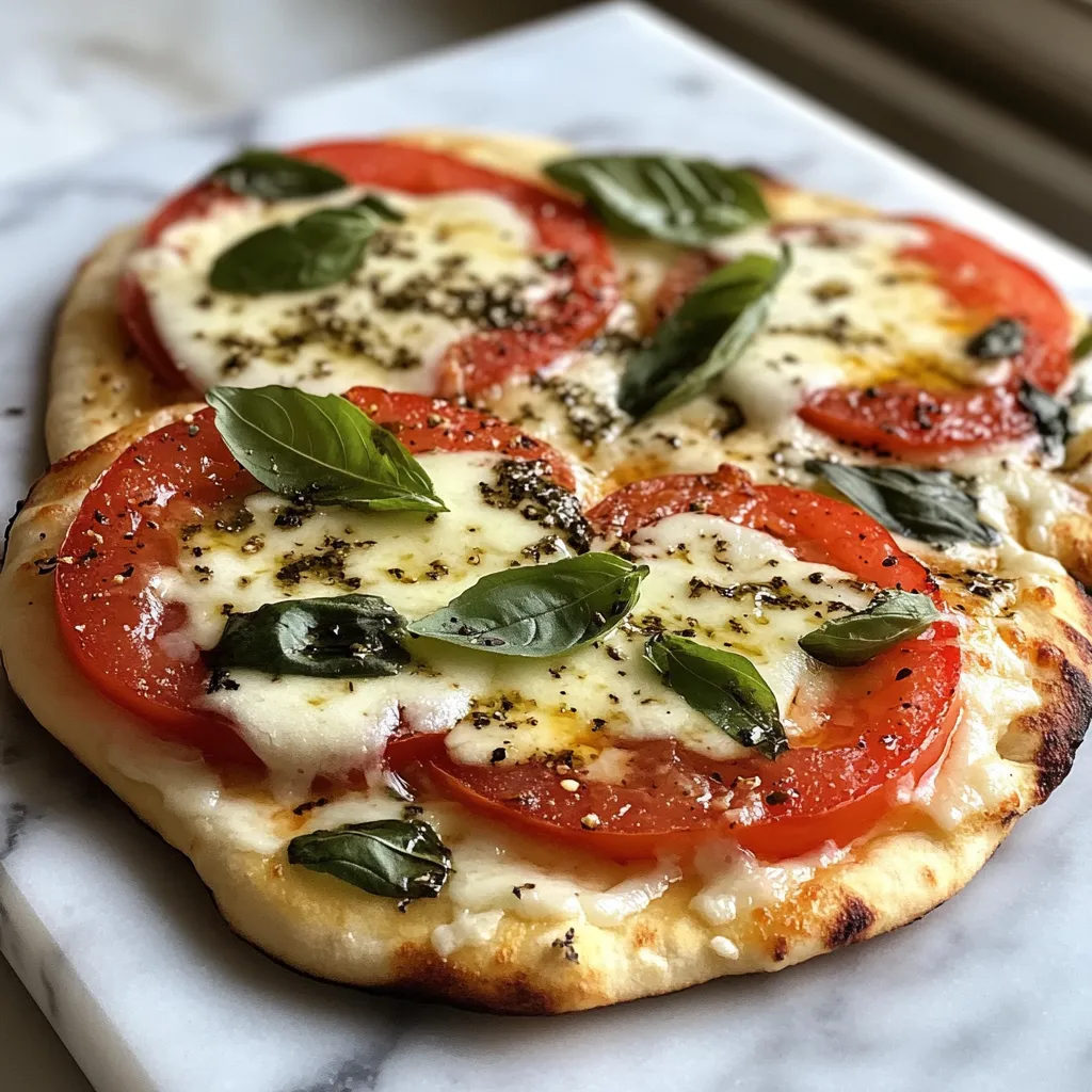 Photo of featured for Savor the Flavor: Quick Caprese Naan Pizza in 15 Minutes