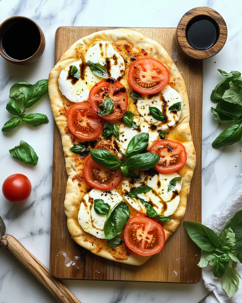 Ingredients for Savor the Flavor: Quick Caprese Naan Pizza in 15 Minutes