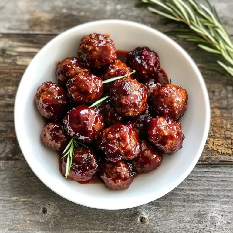 Photo of featured for Savory and Sweet: Whip Up Quick Cranberry Meatballs in a Snap