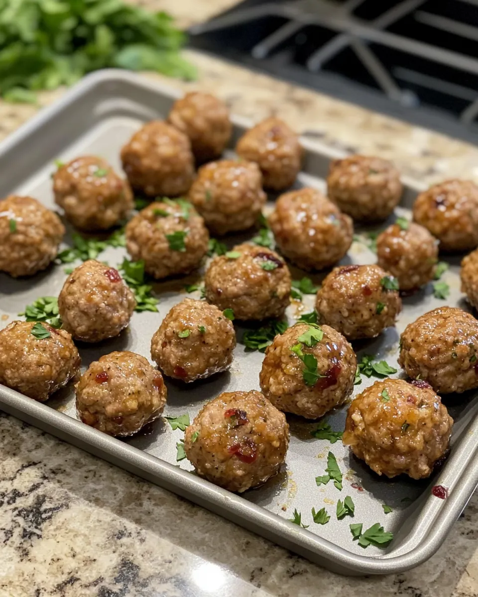 Ingredients for Savory and Sweet: Whip Up Quick Cranberry Meatballs in a Snap