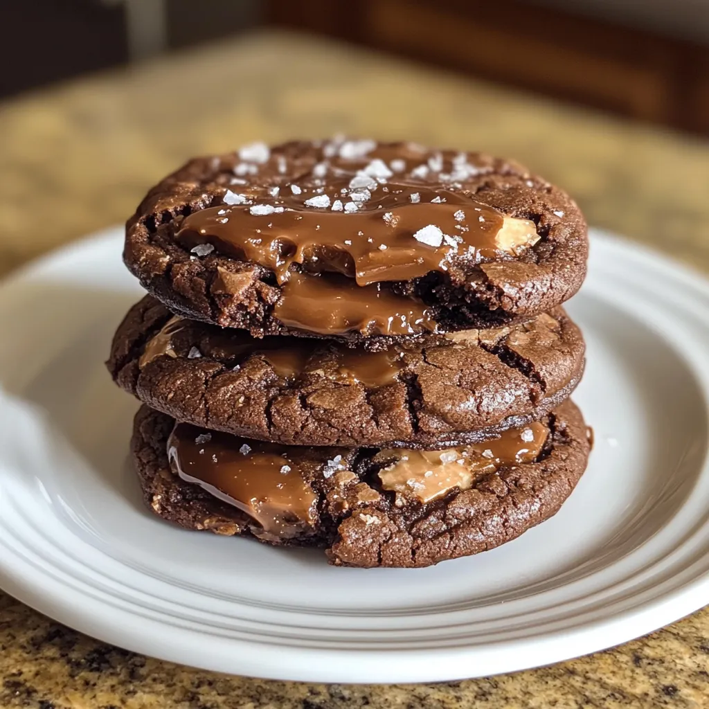 Photo of featured for Indulge in Bliss: The Ultimate Salted Caramel Chocolate Cookie Recipe