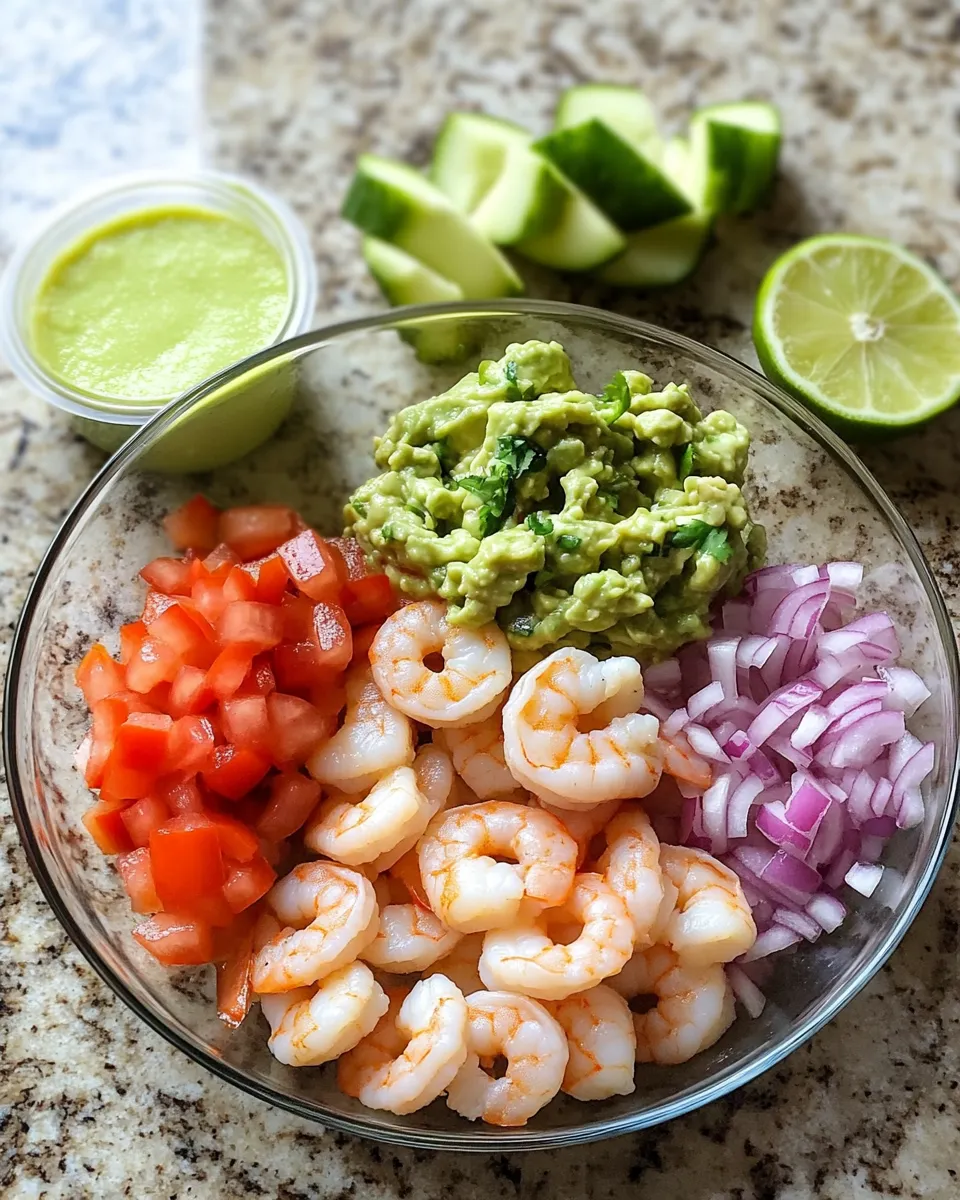 Ingredients for Savory Shrimp and Guacamole Appetizers That Will Wow Your Guests