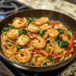 Photo of featured for Sizzling Shrimp Stir Fry with Noodles: A Quick and Delicious Delight