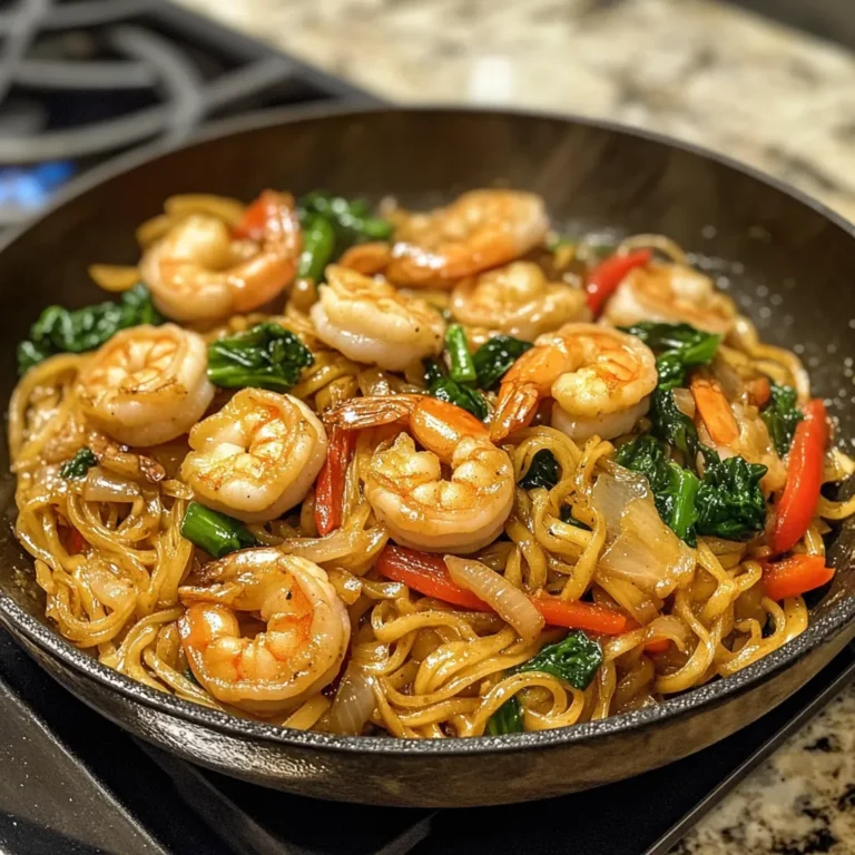 Photo of featured for Sizzling Shrimp Stir Fry with Noodles: A Quick and Delicious Delight