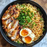 Photo of featured for Savor the Flavor: One-Pan Skillet Chicken Ramen Delight