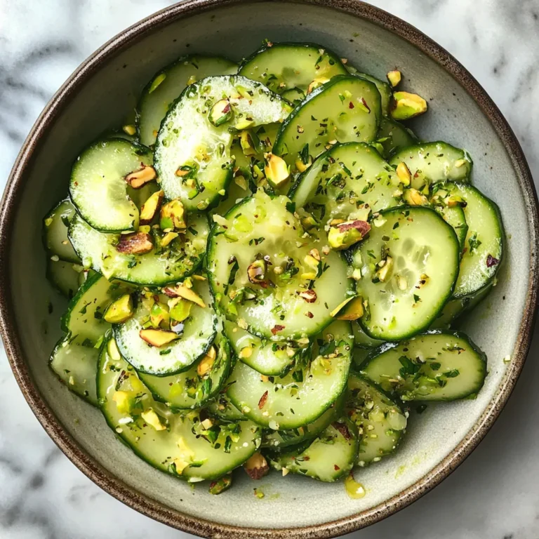 Photo of featured for Crisp and Crunchy: Smashed Cucumber Salad with Pistachios for a Refreshing Twist