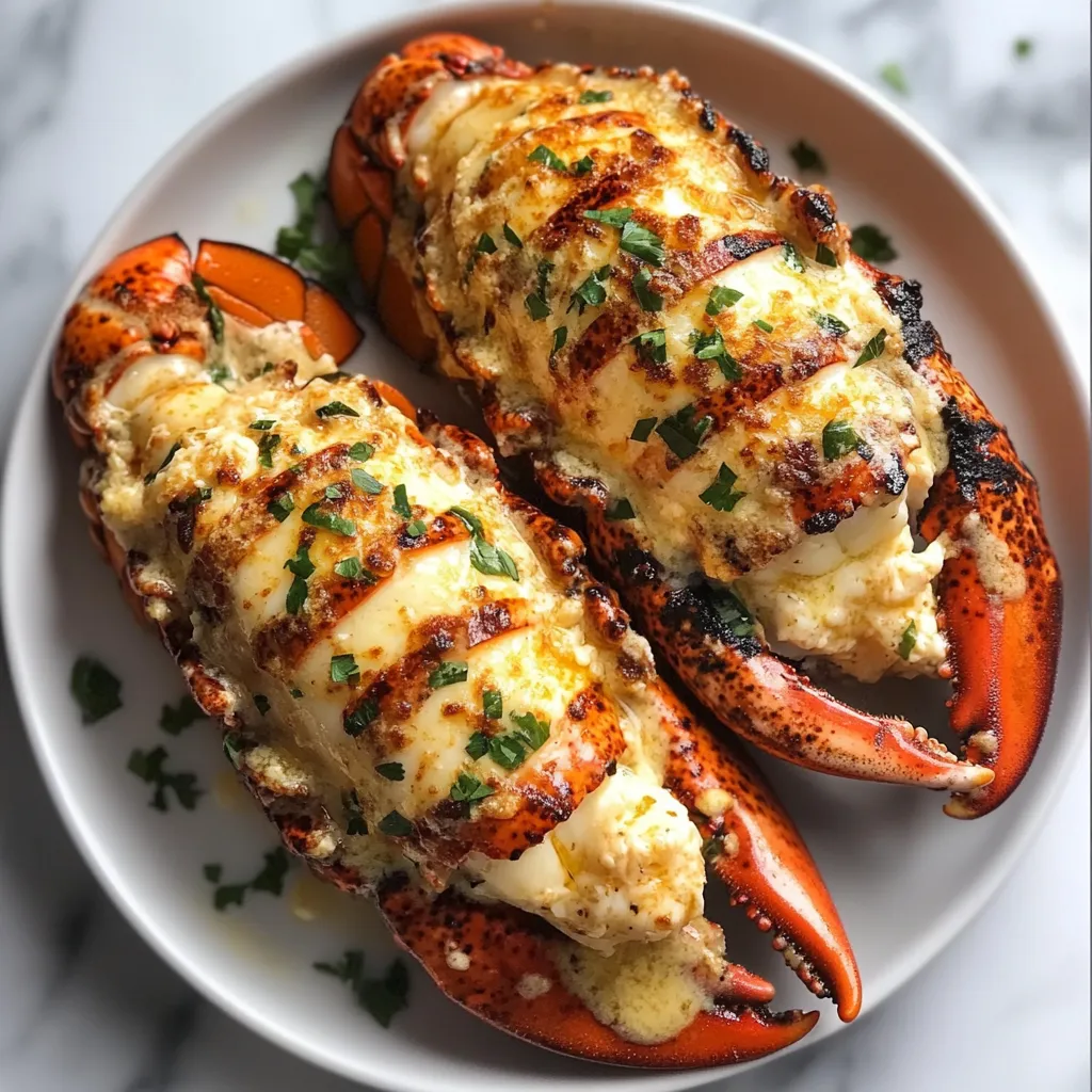 Photo of featured for Indulge in Smoked Lobster Tails with Decadent Parmesan Butter