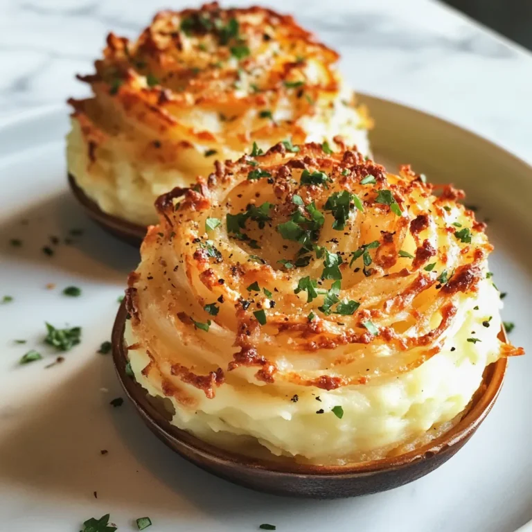 Photo of featured for Irresistible Stuffed Mashed Potato Nests: A Flavor Explosion