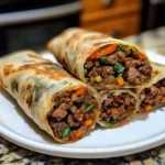 Photo of featured for Irresistibly Delicious Sweet Chili Beef Wraps You Need to Try