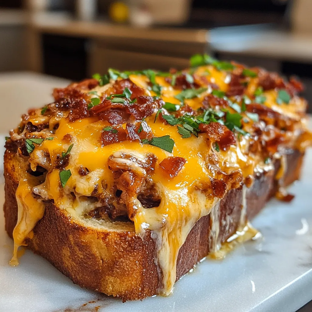 Photo of featured for Irresistibly Cheesy Texas Toast Sloppy: A Decadent Delight