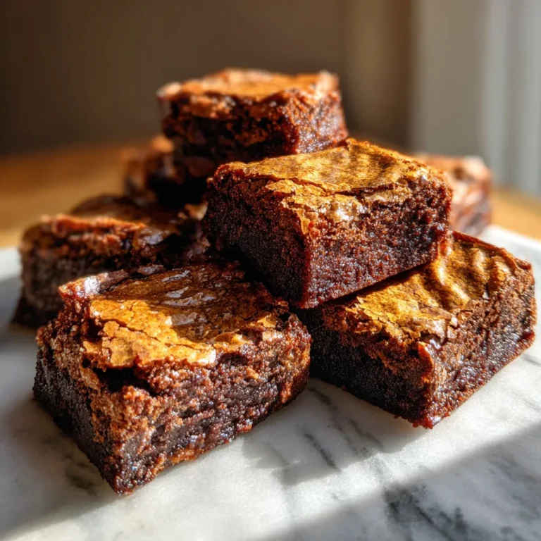 Photo of featured for Indulgent Brown Butter Espresso Brownies: A Decadent Delight