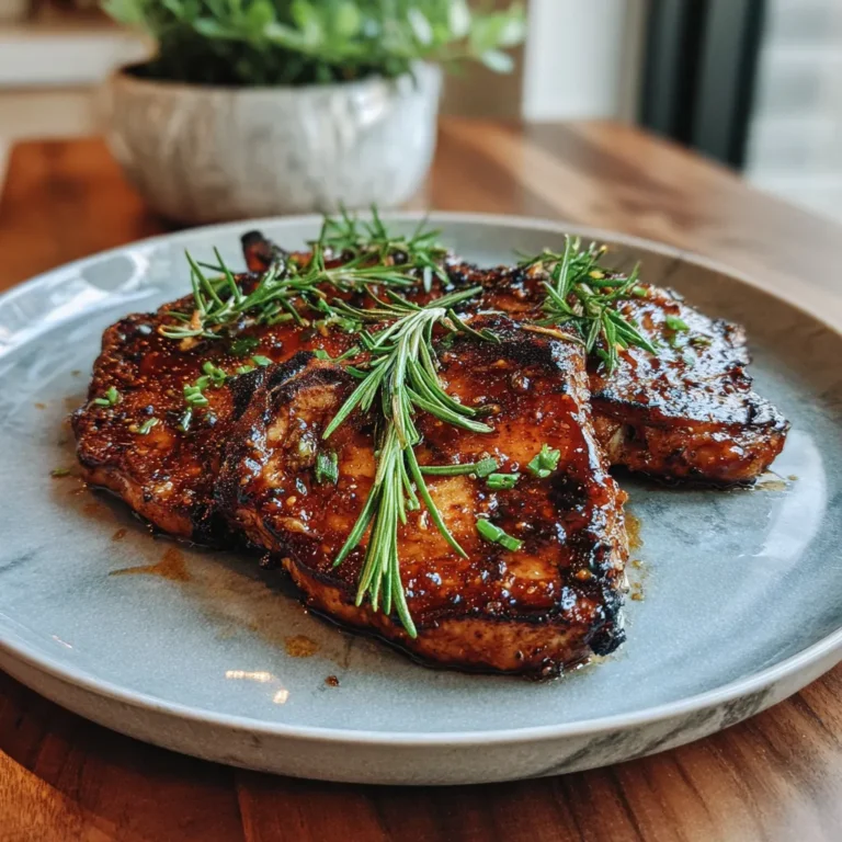 Photo of featured for Savory Brown Sugar Garlic Pork Chops: A Flavor Explosion