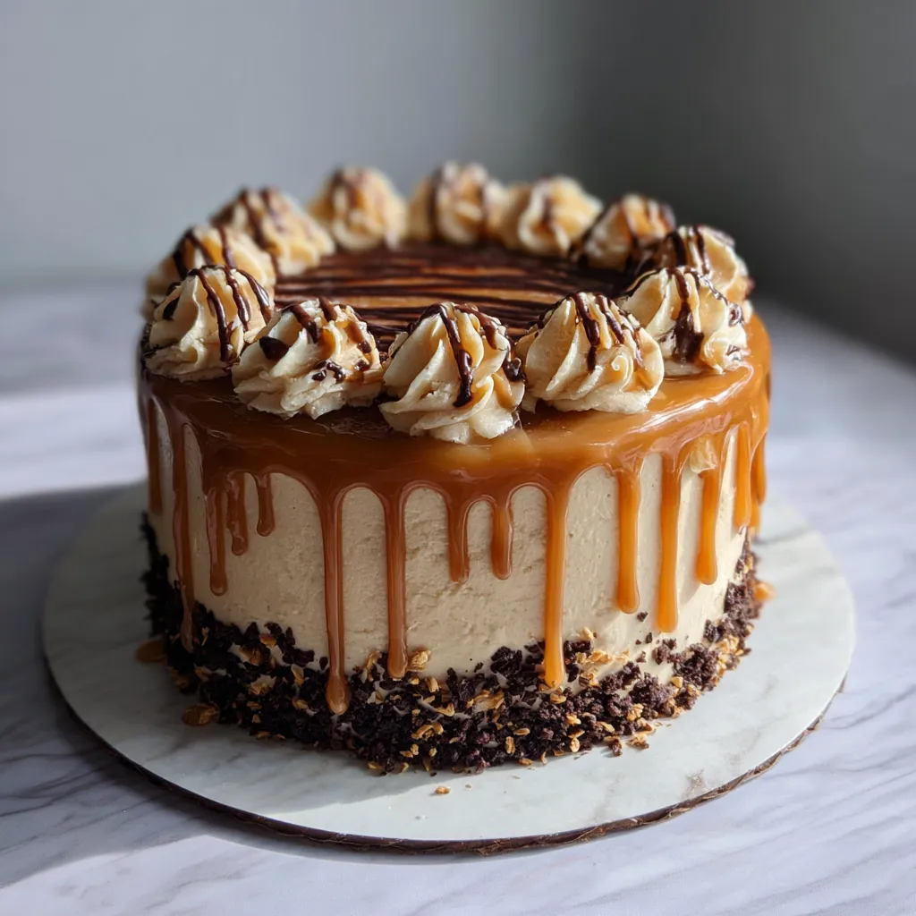 Photo of featured for Indulgent Caramel Coffee Buttercream Cake: A Decadent Delight