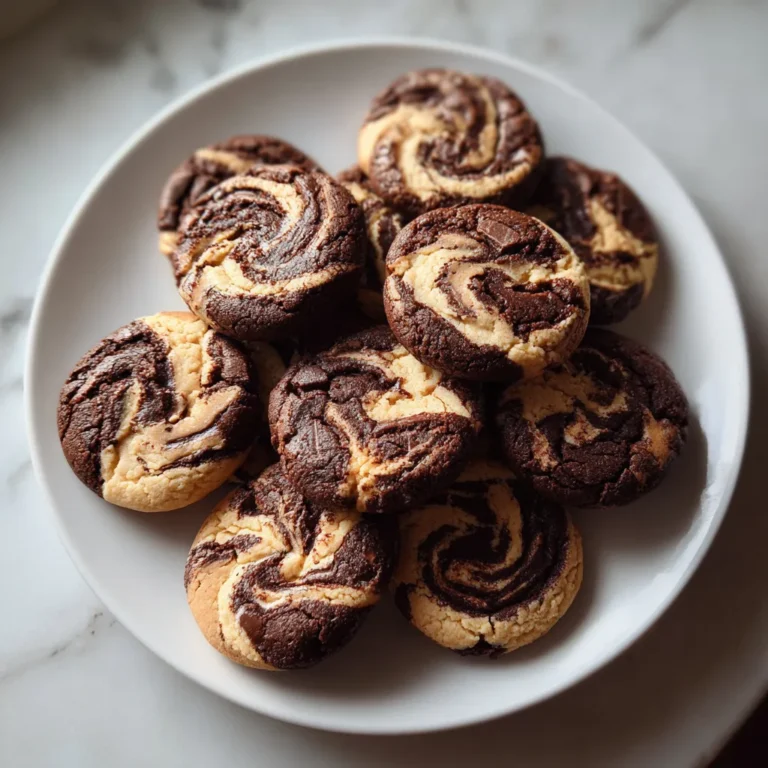Photo of featured for Irresistible Chocolate Peanut Butter Swirl Cookies