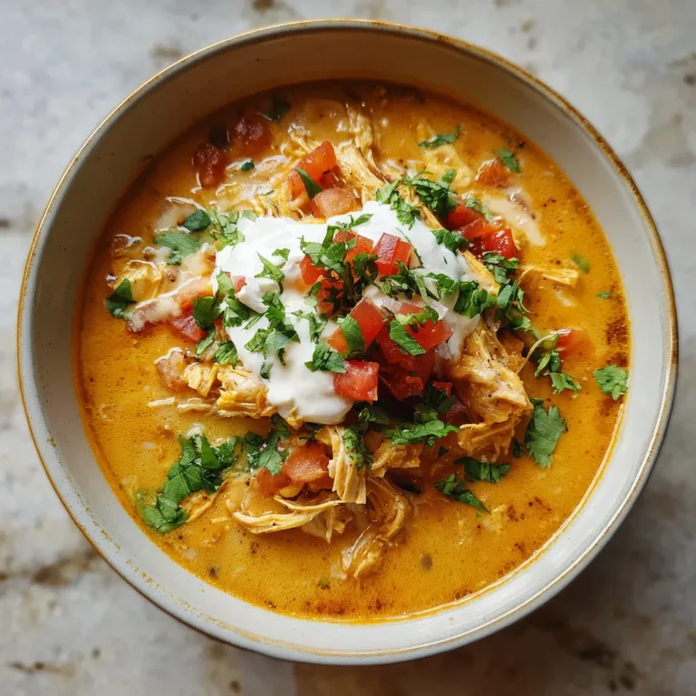 Photo of featured for Creamy Chicken Enchilada Soup: Rich and Satisfying Delight
