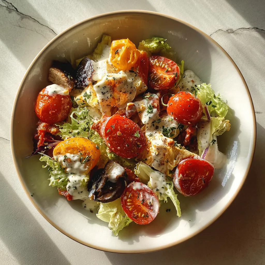 Photo of featured for Creamy Italian Salad Dressing: Indulge in Rich and Decadent Flavors