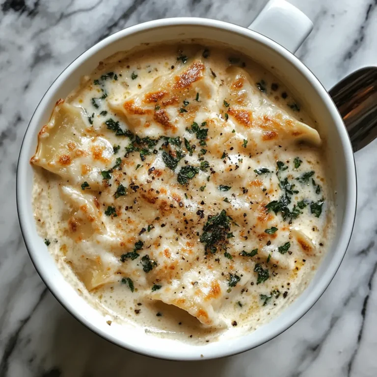 Photo of featured for Indulgent Creamy Lasagna Soup: A Decadent Delight
