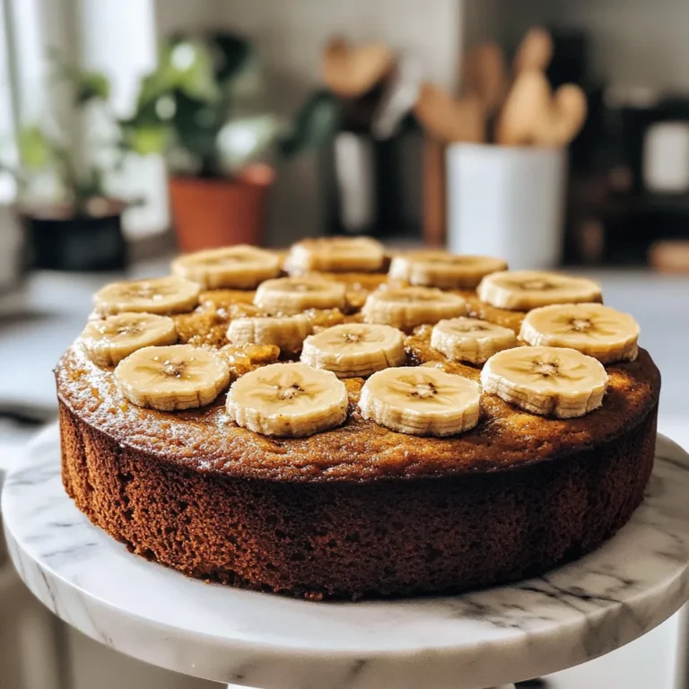 Photo of featured for Irresistibly Delicious Banana Cake: A Heavenly Treat