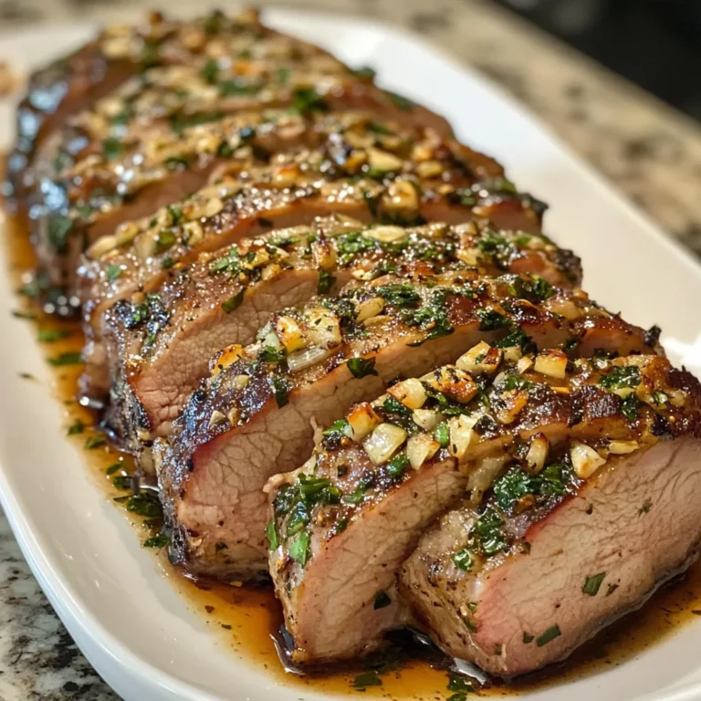 Photo of featured for Garlic Herb Roasted Pork Tenderloin: Mouthwatering Recipe for a Flavor Explosion