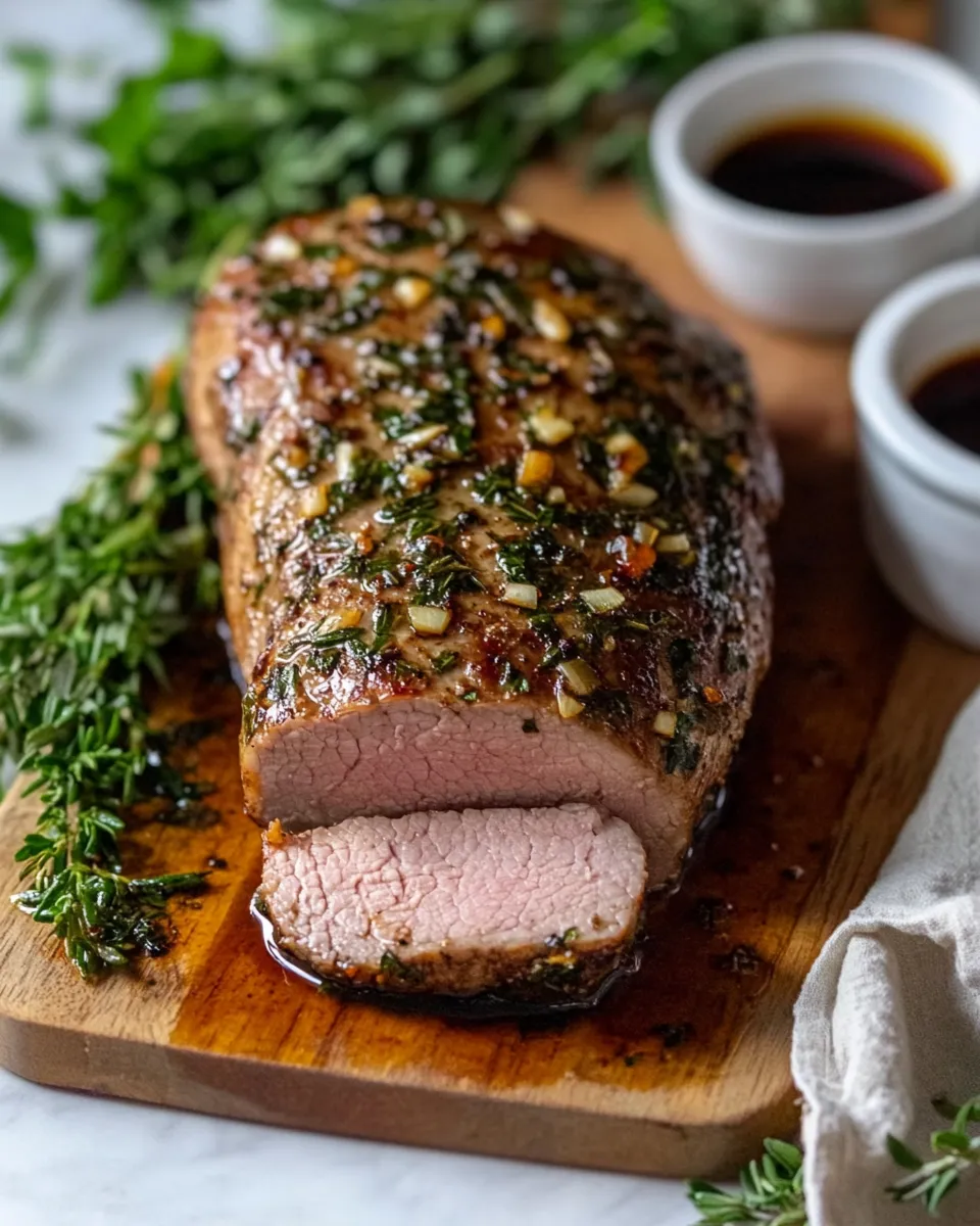 Ingredients for Garlic Herb Roasted Pork Tenderloin: Mouthwatering Recipe for a Flavor Explosion