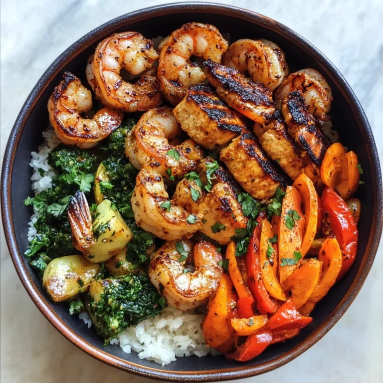 Photo of featured for Sizzling Grilled Shrimp Bowl Recipe: A Flavorful Delight