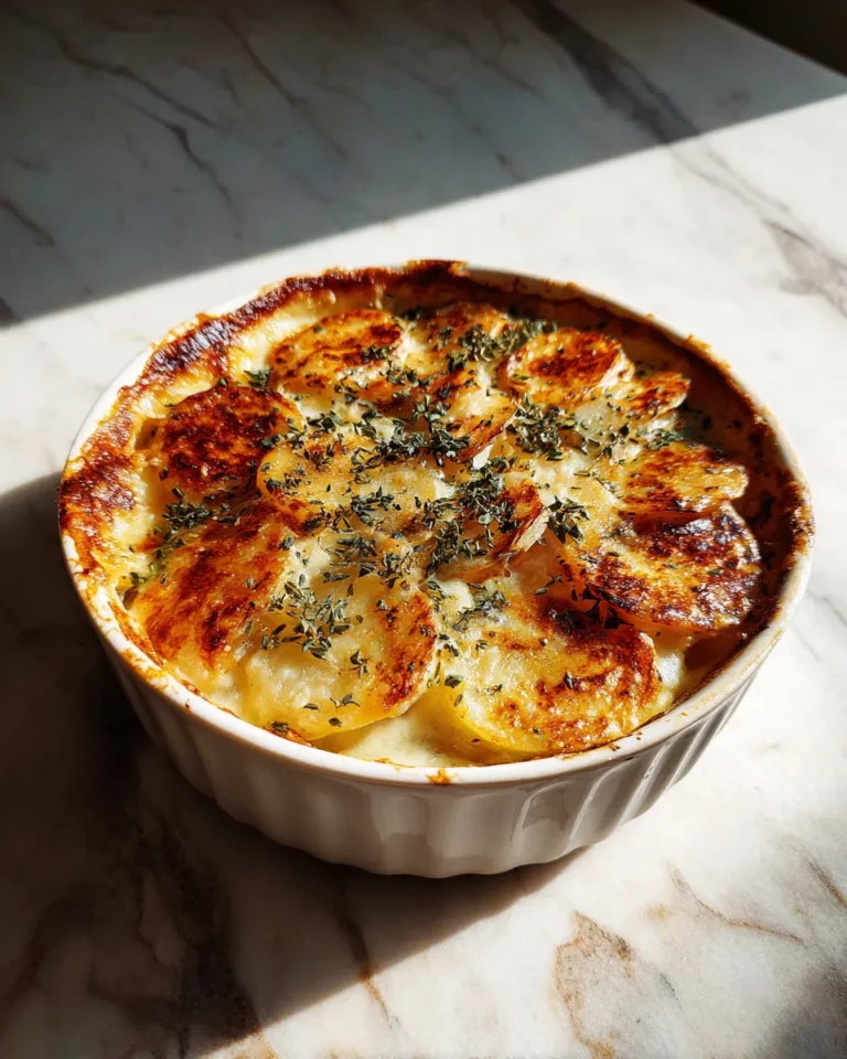 Photo of featured for Indulgent Herb and Cheese Potato Gratin: A Decadent Delight