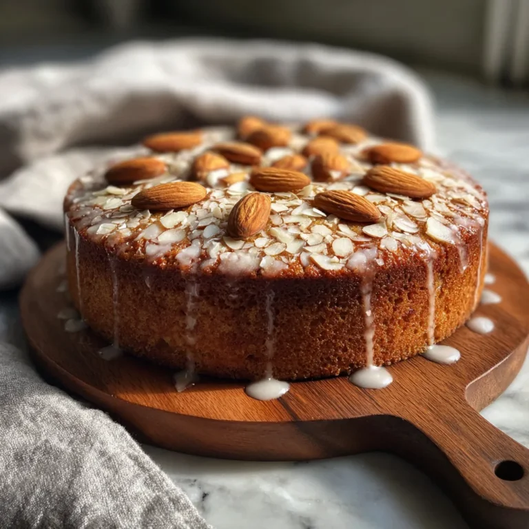 Photo of featured for Indulgent Honey Almond Cake: A Sweet Symphony of Flavors