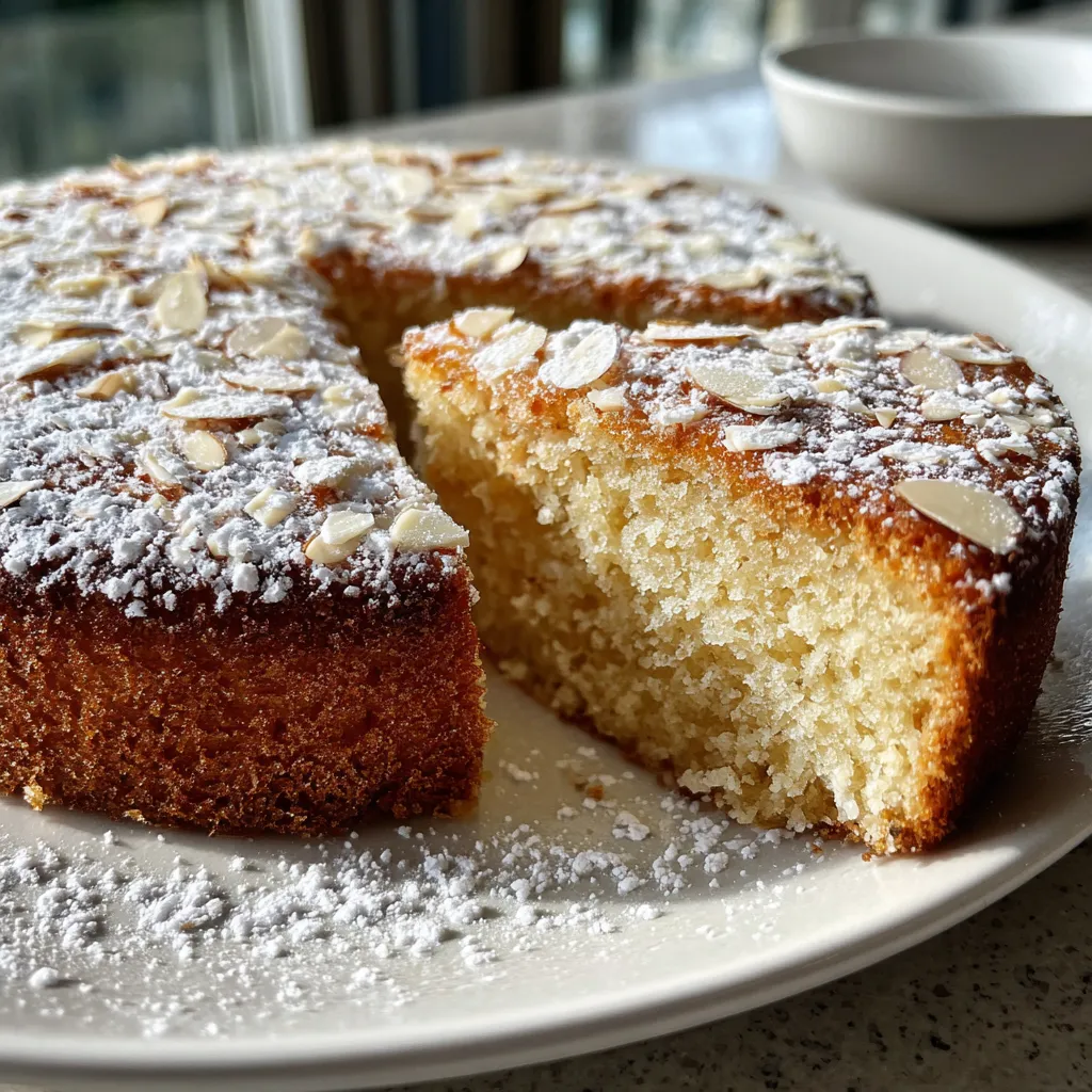 Photo of featured for Decadent Italian Almond Cake: Indulge in a Slice of Heaven
