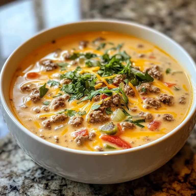 Photo of featured for Power up your Keto Diet with this Delicious Cheeseburger Soup Recipe