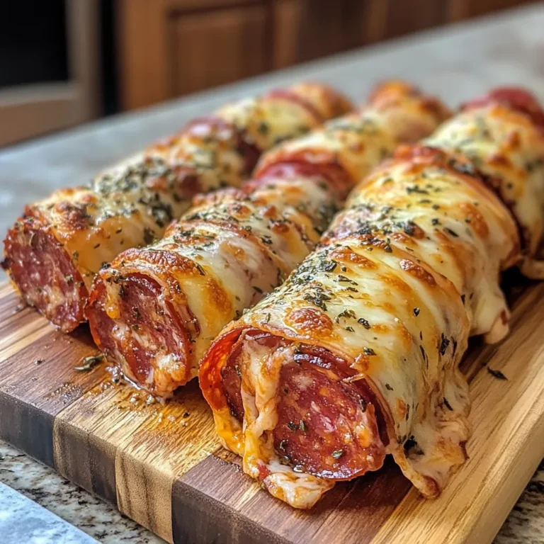 Photo of featured for Deliciously Cheesy Keto Pepperoni Roll-Ups: A Low-Carb Winner