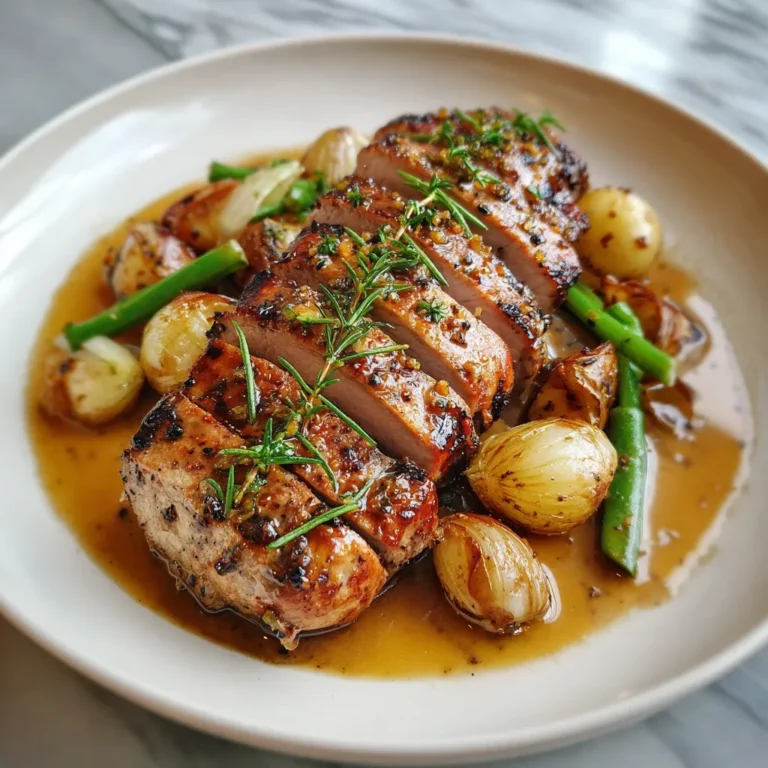 Photo of featured for Irresistible Maple Dijon Pork Tenderloin Recipe