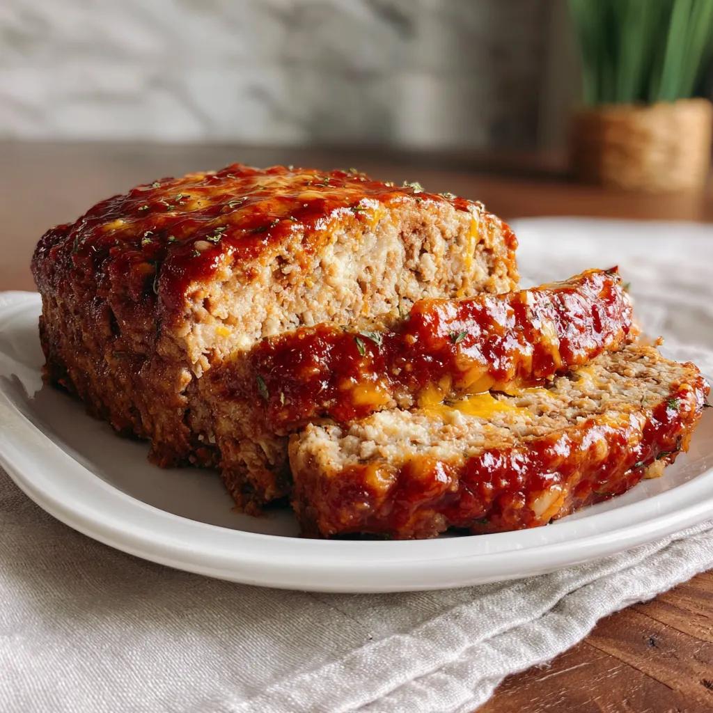 Photo of featured for Irresistible Meatloaf with Mashed Potatoes and Cheese