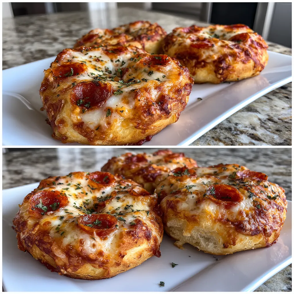 Photo of featured for Irresistible Mini Deep Dish Crescent Roll Pizzas