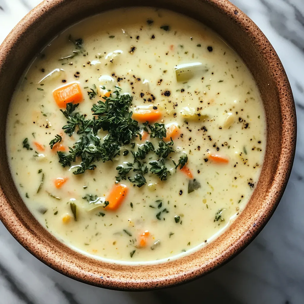 Photo of featured for Creamy Vegetable Soup: One-Pot Wonder for a Cozy Night In