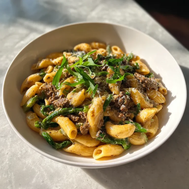 Photo of featured for Philly Cheesesteak Pasta: Indulge in this Mouthwatering Delight