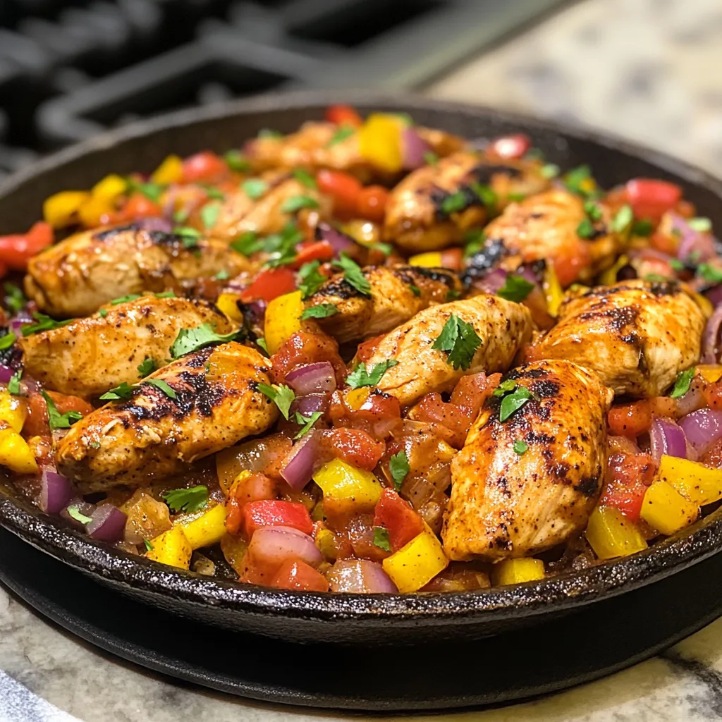 Photo of featured for Sizzling Santa Fe Chicken Skillet: A Flavorful Fiesta in Every Bite