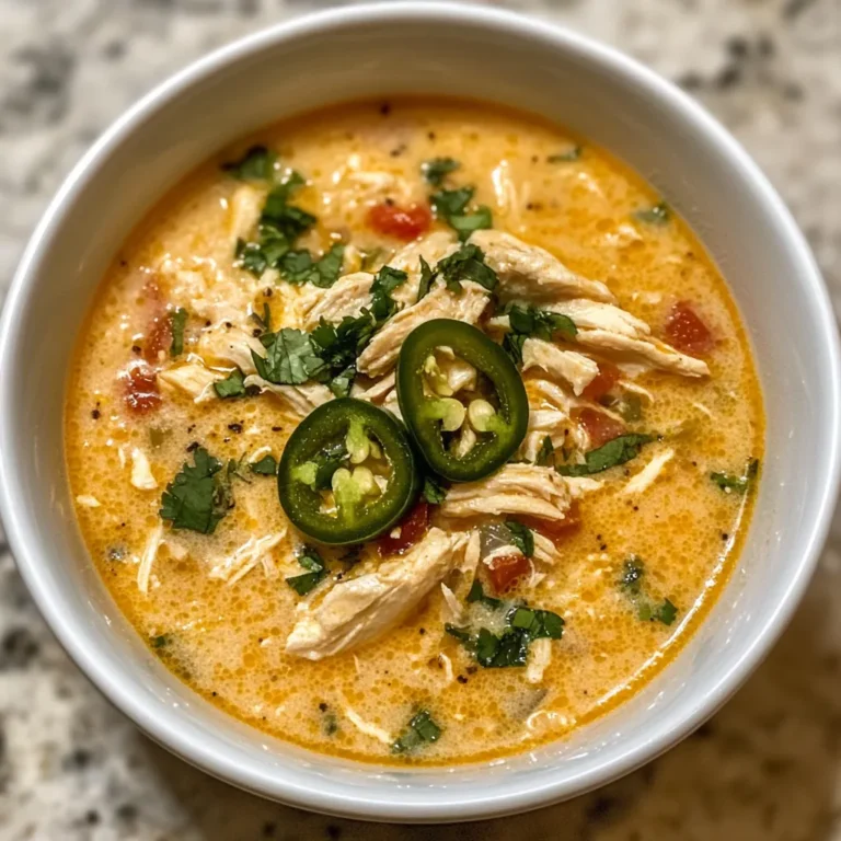 Photo of featured for Spicy Jalapeño Popper Chicken Soup: Fiery and Flavorful Delight